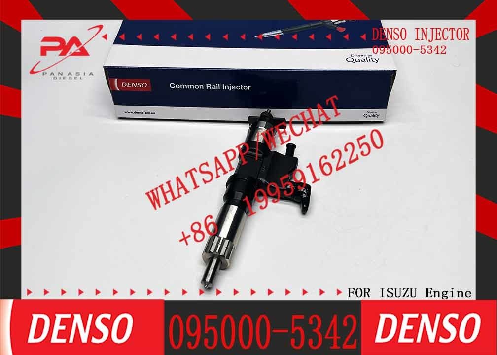 Common Rail Injectors 095000-5342 Driver Injector 0950005340 Oil Pump Injection 095000 534# 8-97602-485-5 for Dens