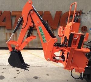 China WM Series Backhoe with CE for Tractor equipment factory