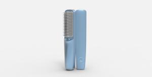 China Rechargeable Batteries 25W Ionic Hair Straightener Brush factory