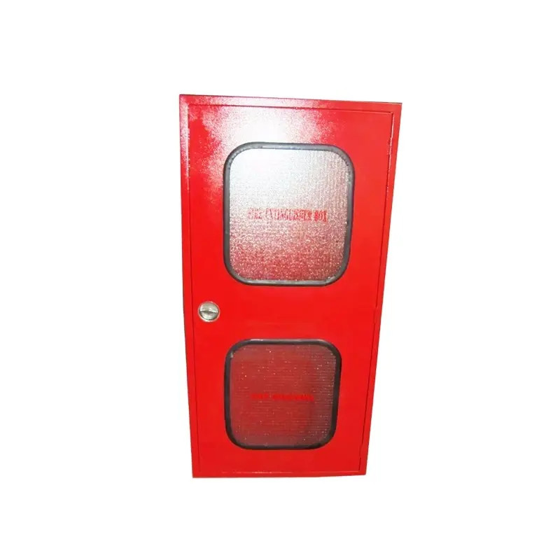 Industrial Corrosion Resistant Fire Hose Cabinets Open Type Fire Hydrant Cabinet