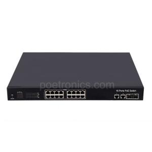 China POE-S216S 16 Port IEEE802.3af/at 10/100Mbps PoE Switch (250W Internal Power) factory