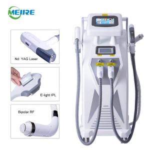 China Rejuvenation OPT SHR Machine E Light IPL RF+Nd Yag Laser Device MJ402 factory