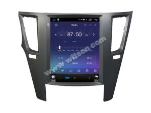China 9.7'' Tesla Vertical Screen For Subaru Outback 4 Legacy 5 2009-2014 Left Hand Drive Android factory