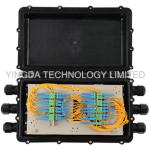 PC 6 Ports Fiber Cable Joint Box , Inline Splitter Fiber Optic Distribution Box
