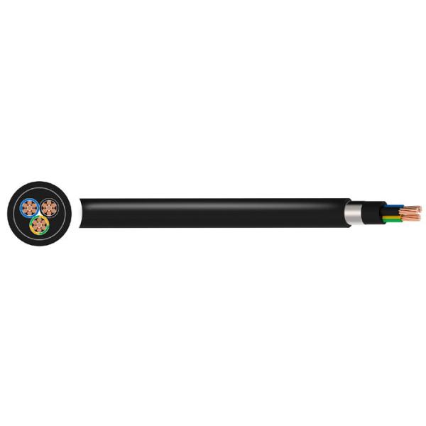 3.5 KV Industrial Armored Core Cable PVC Outer Sheath