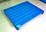 Powder Coated Heavy Duty Steel Pallets For Warehouse Management Storage