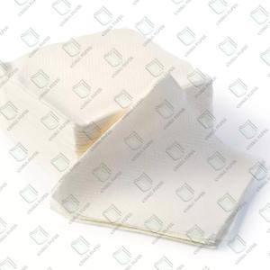 China Soft Custom Tissue Paper Wood Pulp White Tissue Napkin Paper SGS factory