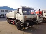 Dongfeng 10 Wheel Construction Water Bowser Truck , 20000L 20 Ton Water