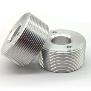 Customized Carbon Steel Parts Silver CNC Precision Components Multi Purpose