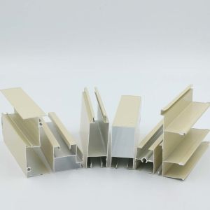 China Soncap 6063 Aluminum Sliding Window Profiles Powder Coated on sale
