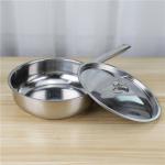 Restaurants 410 Stainless Steel Pot Set 15pcs For Kitchen Cooking