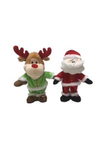 China Lead Time 35-40days Christmas Plush Toys Extent 30cm Category Stuffed Plush Toys factory