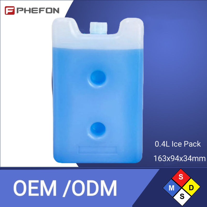 China Non-Toxic Reusable PCM Ice Packs with Wide Temperature Range for Food Storage on sale