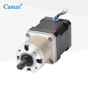 China 42x42mm NEMA 17 Geared Stepper Motor 2.77V With Gear Box Gear Reducer factory