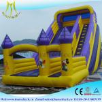 Hansel top selling china outdoor use inflatable bouncer slide soft play