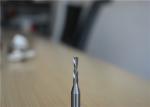 Diameter 1mm Carbide 2 Flute End Mill With Down Cut