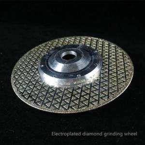 China 115mm Electroplated Diamond Grinding Wheels Iron Casting factory