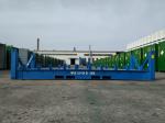 Special Shipping Container Platform 20 Foot Frame Half Height Blue Industrial