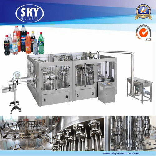China Carbonated Drink Washing Filling Capping 3-IN-1 Machine factory