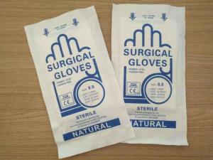 China Biology Experiment Disposable Latex Gloves S M L Size Yellow Color Nitrile gloves factory