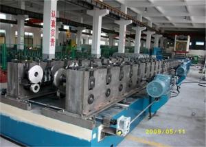 China GI Perforated Cable Tray Systems Automatic Roll Forming Production Machine factory