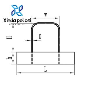 High Efficiency Paper Bag With Handle Making Machine PLC Control