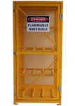 Extra 72” Lockable Gas Bottle Storage Cabinet , Propane Tank Storage Cage 4