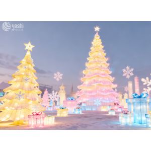 Large Outdoor Christmas Tree Lanterns - Lighting Fixtures for Christmas and New