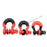 Heavy Duty Stainless Steel Off Road Bow Shackle Carbon Steel Plastic Protected
