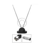 Indoor high gain hf/vhf/uhf TV Antenna multi-band 4k free digital telescopic
