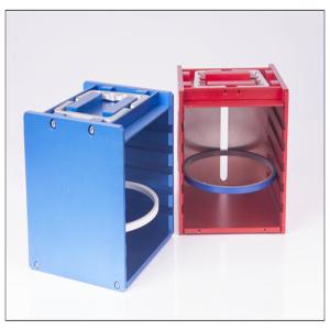 China 6 Inch 5 Solts Semiconductor Wafer Carrier For Inspection And Transportation In Wafer Fabrication factory