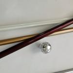 22 Inch Single Track Ceiling Mount Galvanized Pipe Curtain Rod