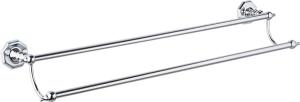 China Modern Chrome Metal Towel Bar Bathroom For Bathroom Wall Wall Mounted Brass factory