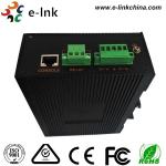 Industrial Managed Fiber Optic Switch 8 Port 100/1000M SFP + 2- Port SFP Fiber