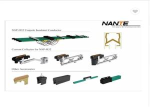 China NSP - H32 Aluminium / Copper Joint For Unipole Insulated Conductor Rail factory