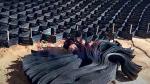 100mm HDPE Slope Protection Geocell For Engineering Project 432