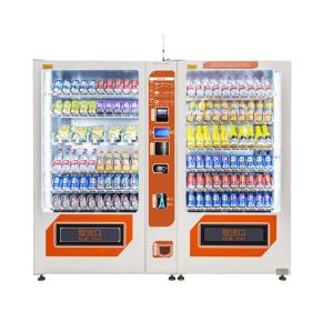 China Snack And Drink Combo Vending Machine Cold Vending Machine factory