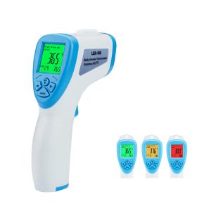 China Electronic Medical Forehead And Ear Thermometer ±0.2 Degree Centigrade Accuracy factory