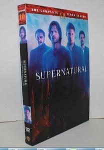 China Hot sale tv-series dvd boxset 6DVD 200g Supematural season 10 new Video Region free factory