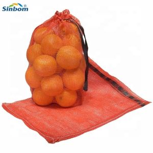 Vegetables 2.5kg PP Leno Mesh Bag for Onions and Potatoes Normally Min 7g 15-48g
