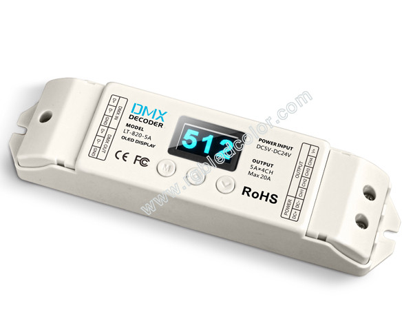 China 4ch decoder for rgbw led strip factory