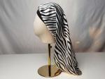 Warrens 52cm Satin Hair Bonnet Head Wrap Reversible For Female