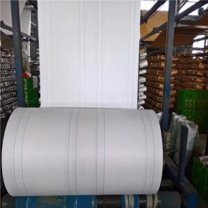 China 100% Virgin Material FIBC Bag Tubular PP Woven Fabric Roll For Jumbo Bulk Ton Sacks factory