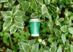 Single Wall Biodegradable Compostable Paper Cups Green Drinking Cup 4oz - 22oz