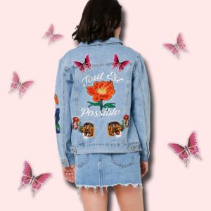 Merrow Border Embroidered Animal Patches