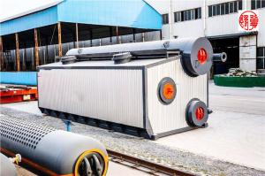 China Horizontal Gas Fired Hot Water Boiler Furnace Double Drum For Eps Machine factory