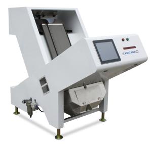 China 1 Chute 64 Channel Grain Colour Sorter Machine , Mini Rice Color Sorter factory