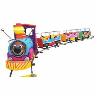 China Hot Sale Chinese Factory Amusement Park Fun Rides Kids Electric Mini Track Train factory