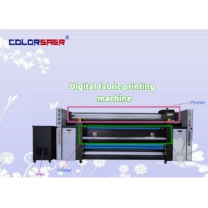 China Roll to Roll Digital Fabric Sublimation Printer I3200 Automatic Textile Printing System on sale