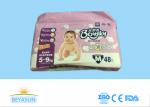 Soft Disposable Infant Baby Diapers Chemical Free With Cottony Backsheet